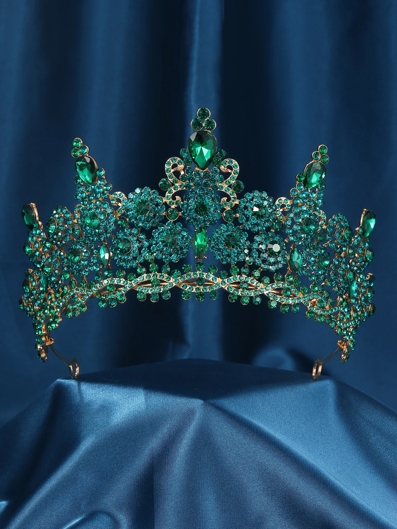 Birthday Tiara Crown Crystal Rhinestone Party Hair Accessory - Image 3