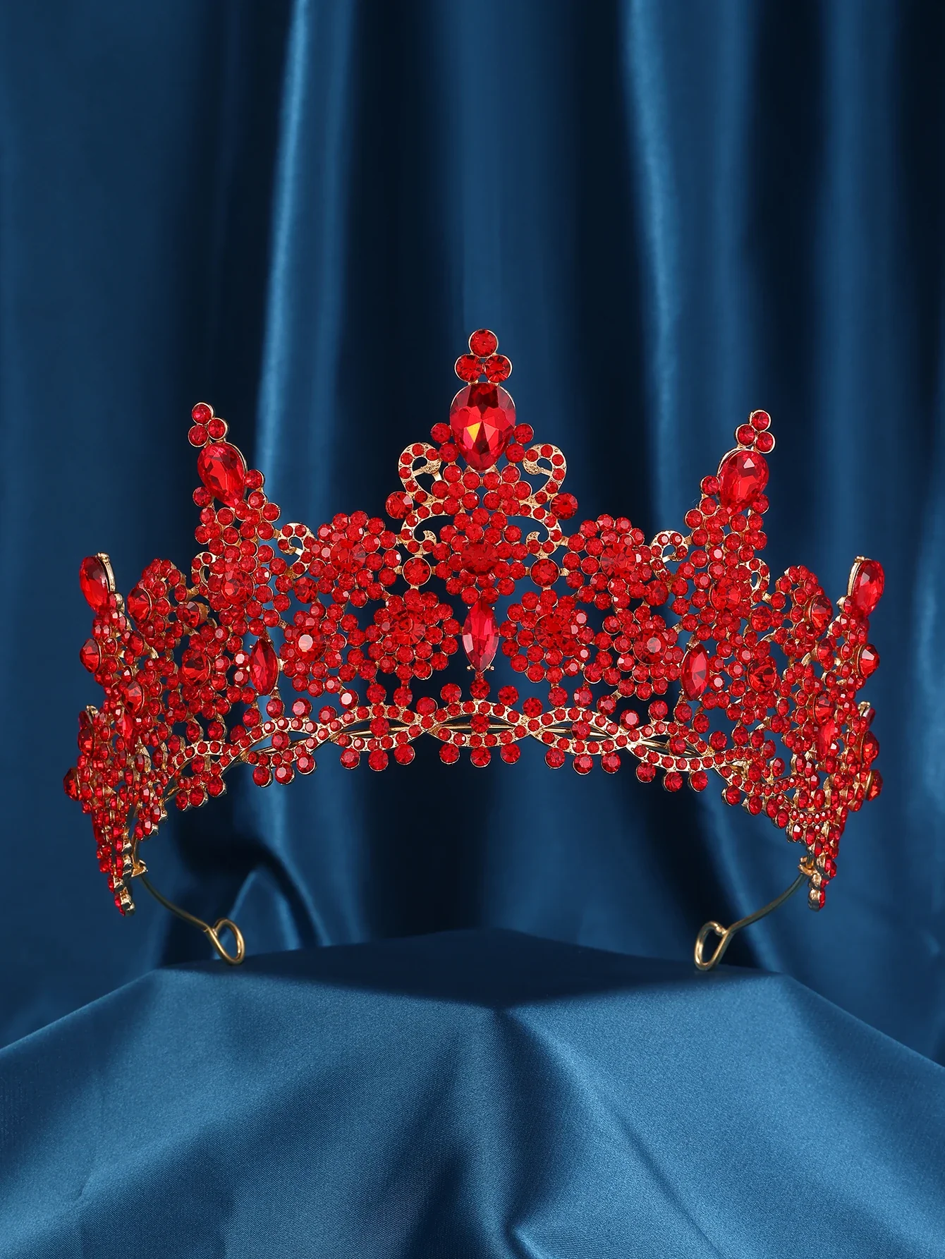 Birthday Tiara Crown Crystal Rhinestone Party Hair Accessory - Image 5