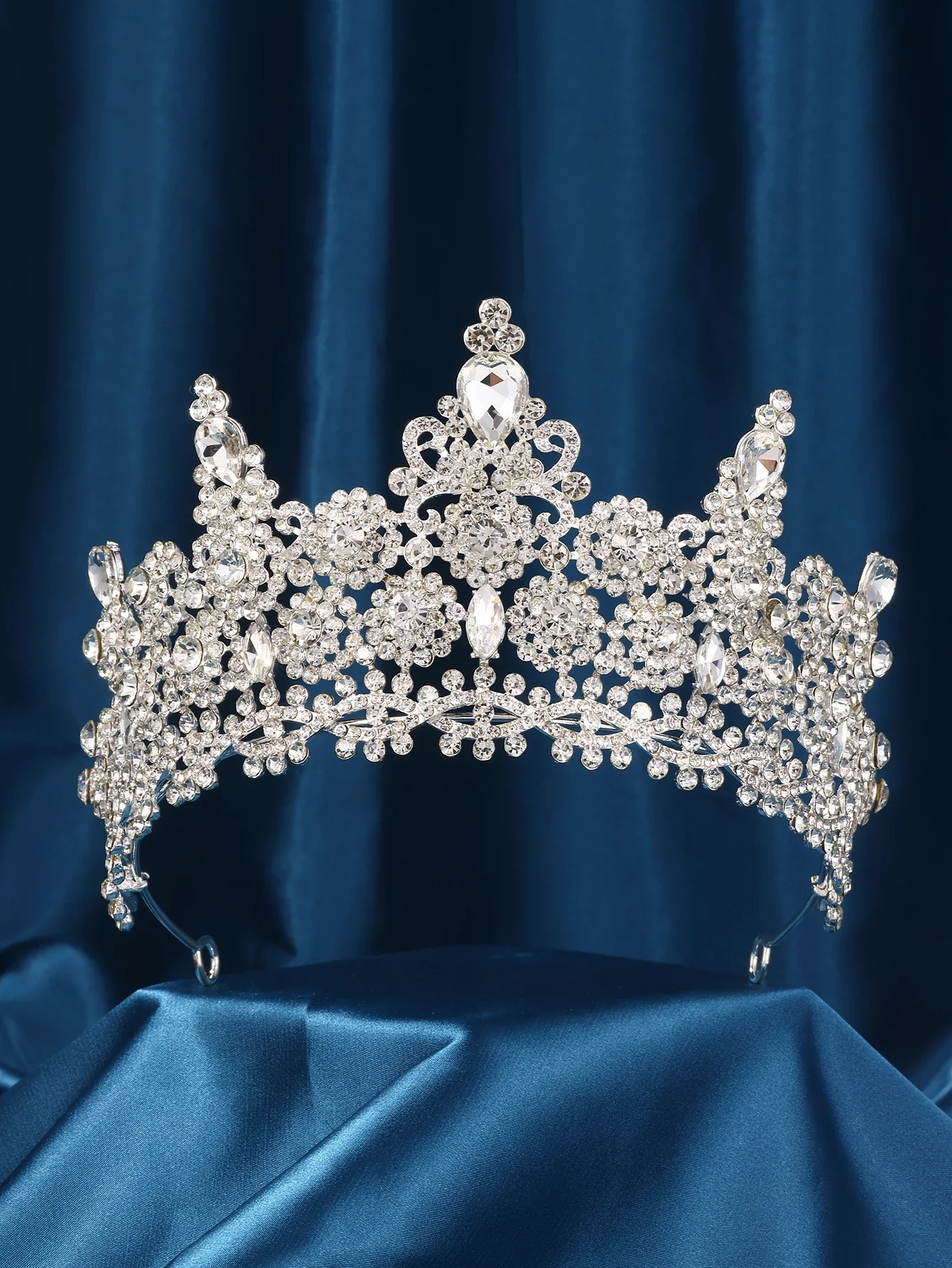 Birthday Tiara Crown Crystal Rhinestone Party Hair Accessory - Image 6