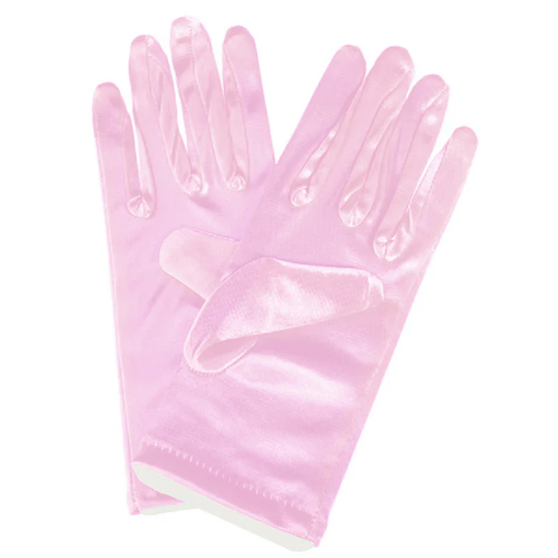 Bridal Wedding Gloves Short Satin Dress Gloves - Image 19