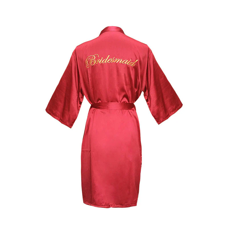 Bridesmaid Bridal Dressing Gown Night Gown - Image 19