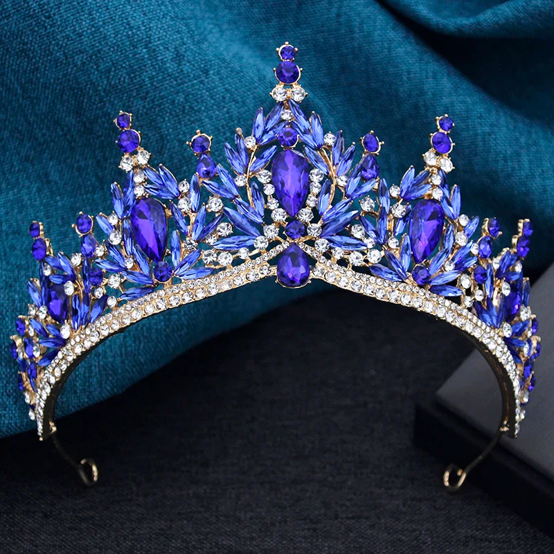 Crystal Quinceanera Tiara Party Crown Hair Accessory - Image 8