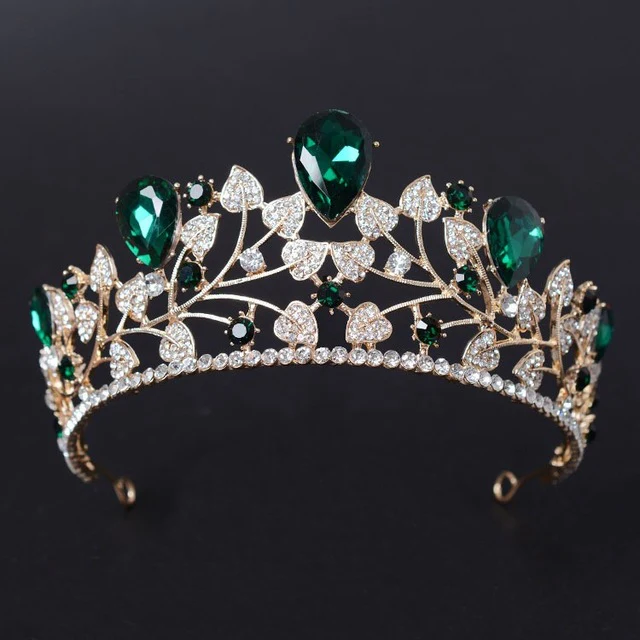 Party Tiara Crown Crystal  Rhinestone Princess Hair Accessory - Image 5