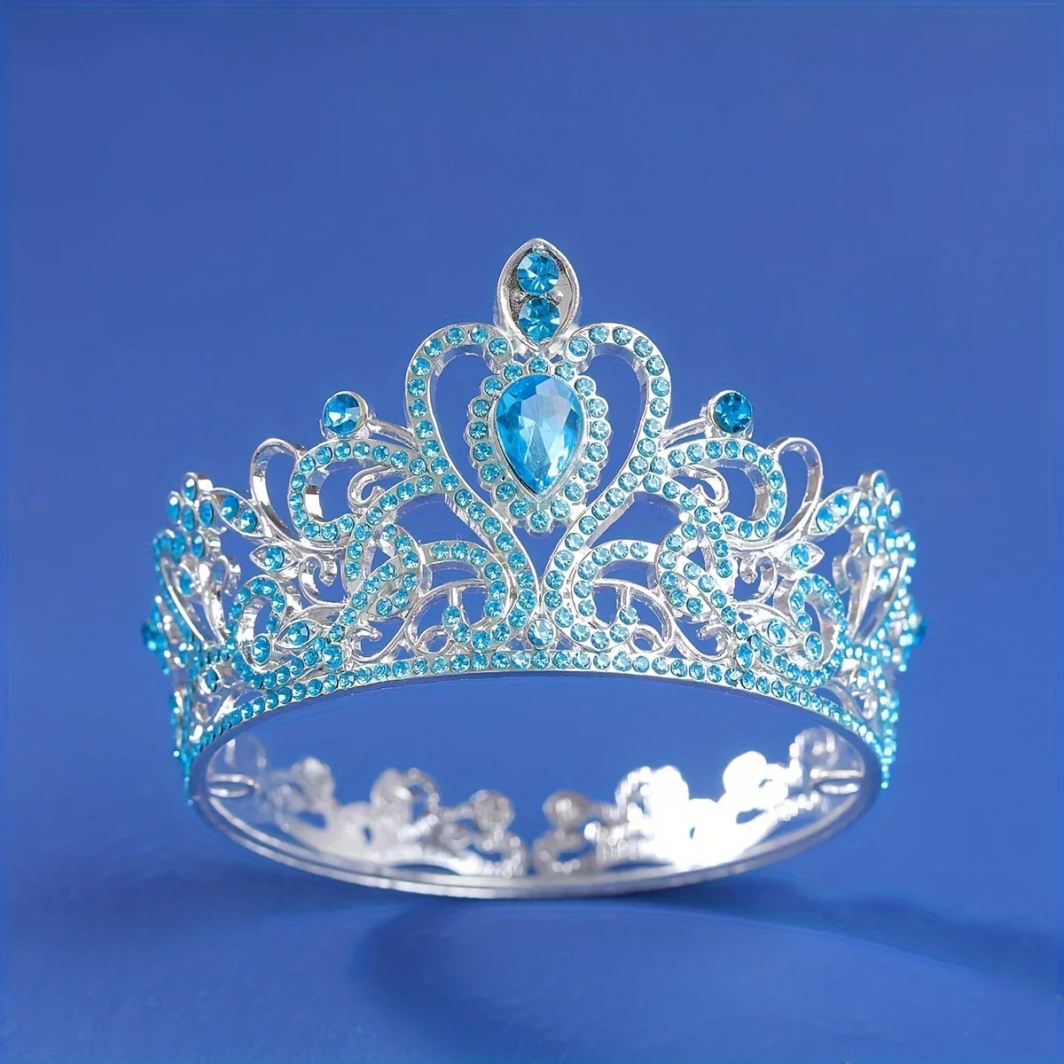 Round Crown Royal Queen King Party Hair Accessories - Image 7